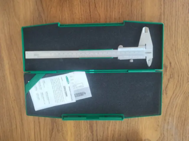 Digital caliper shown in the Siddhi Enterprises company profile